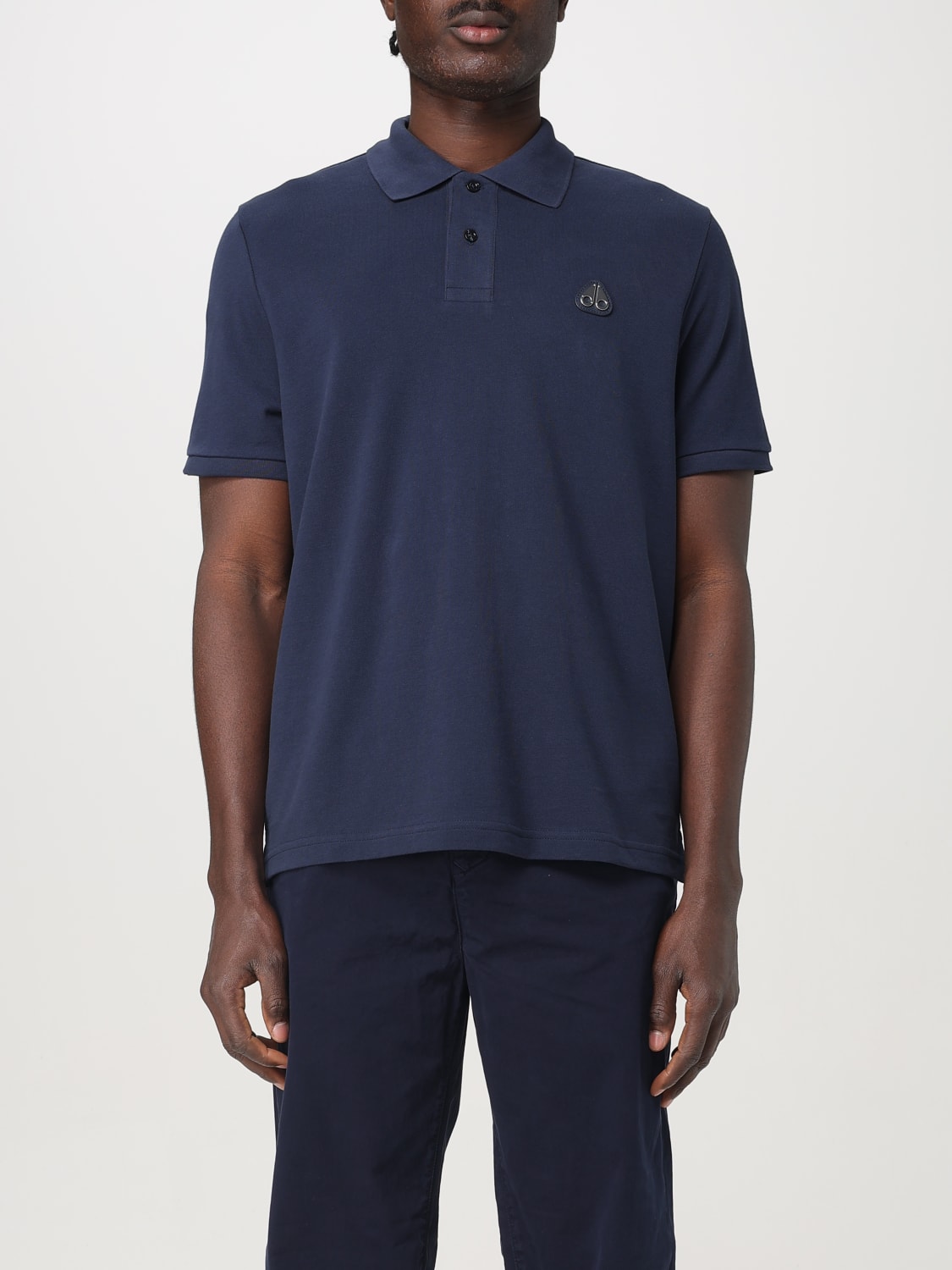MOOSE KNUCKLES POLO SHIRT: Polo shirt men Moose Knuckles, Navy - Img 1
