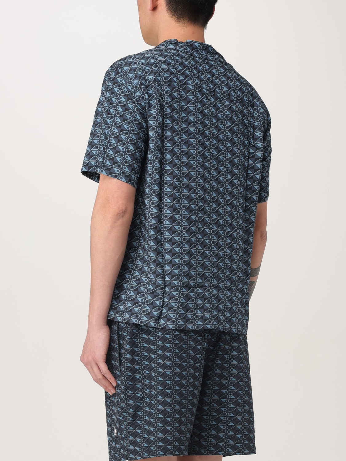 MOOSE KNUCKLES: Shirt men - Navy | Moose Knuckles shirt