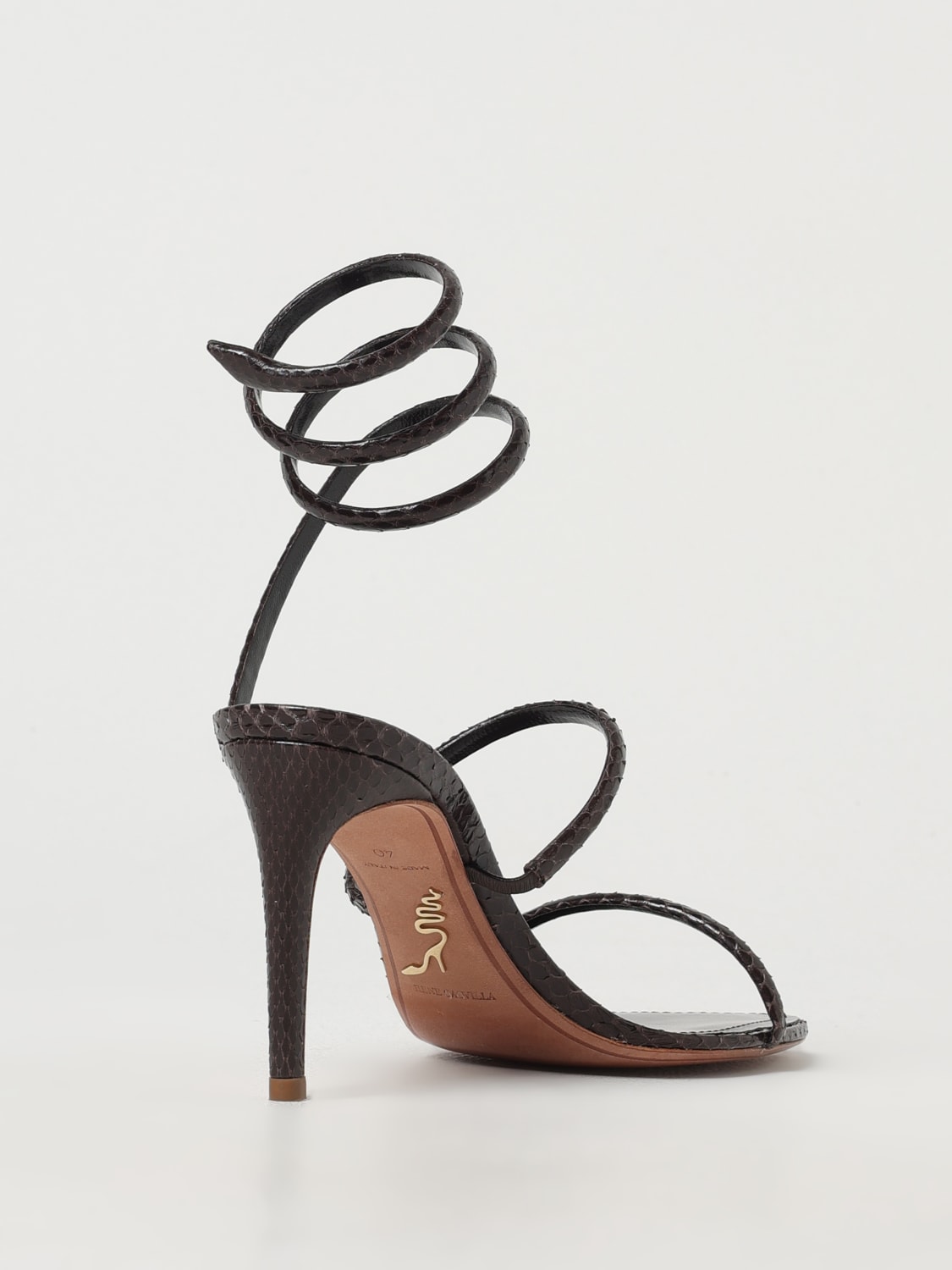 RENE CAOVILLA: Shoes woman - Brown | Rene Caovilla heeled
