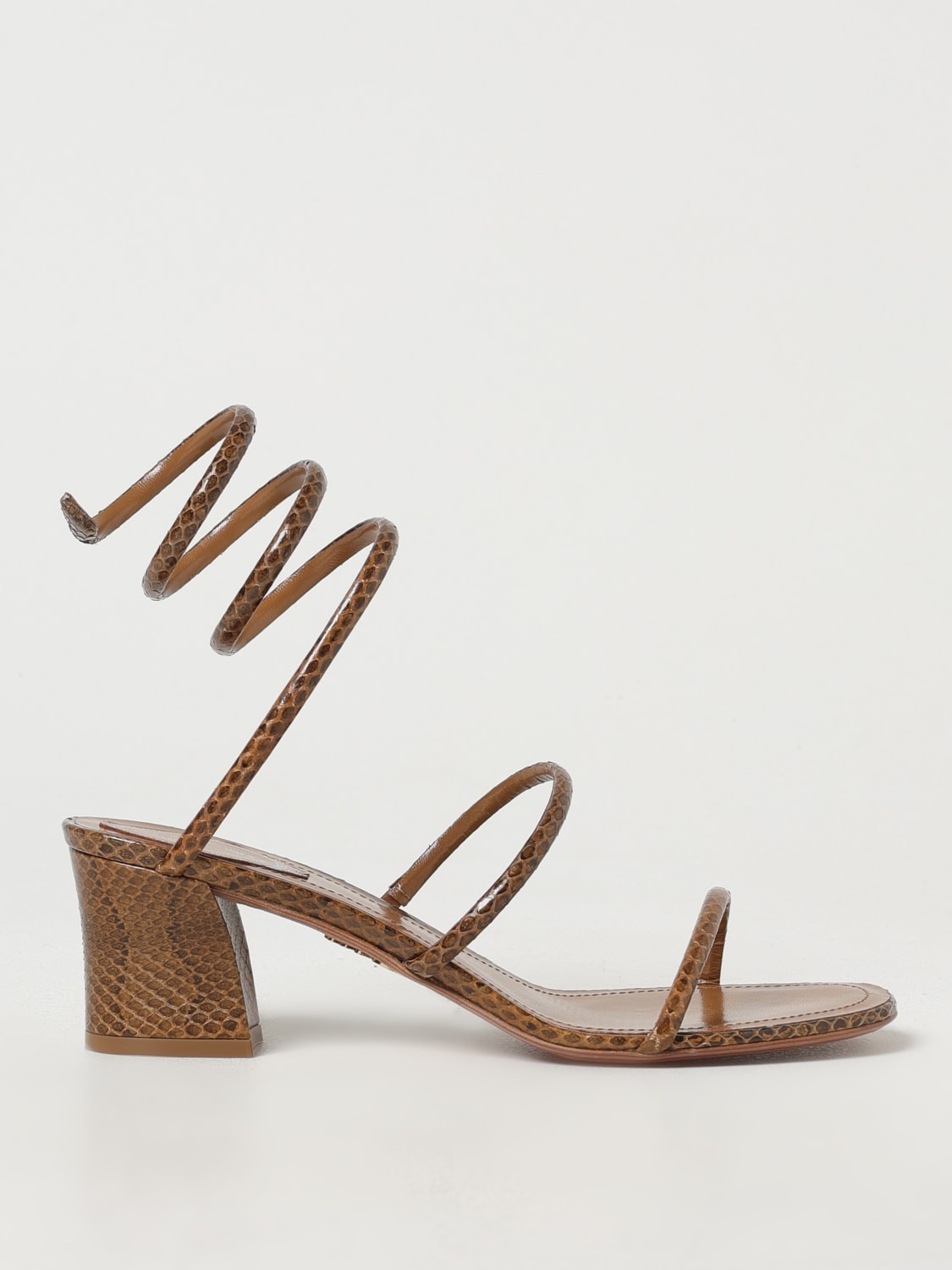 RENE CAOVILLA HEELED SANDAL: Shoes woman Rene Caovilla, Leather - Img 1
