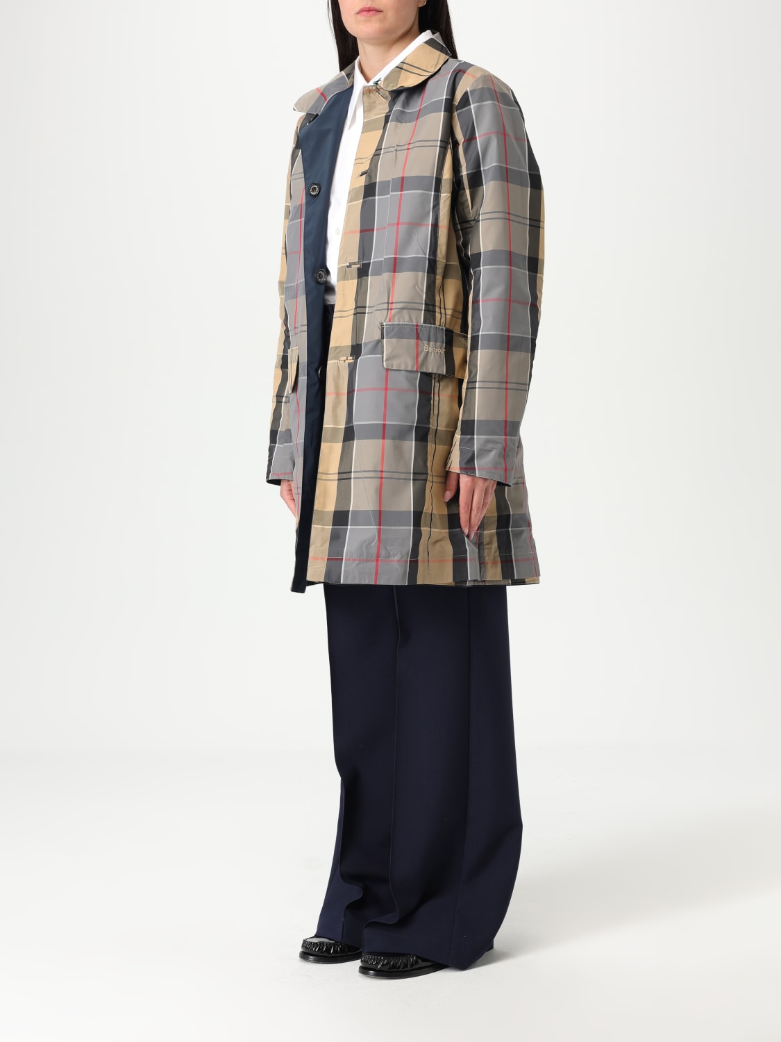 BARBOUR: Jacket woman - Navy | Barbour jacket LSP0233 online