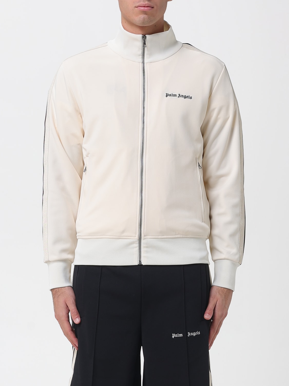 PALM ANGELS SWEATSHIRT: Sweatshirt men Palm Angels, White - Img 1