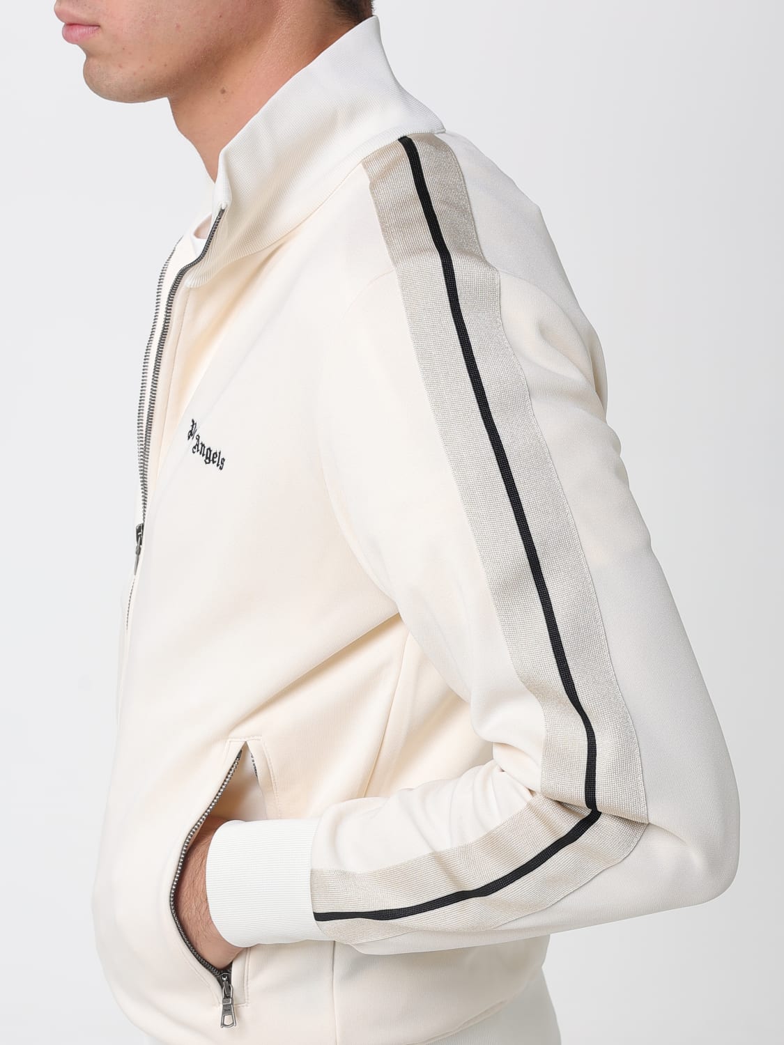 PALM ANGELS SWEATSHIRT: Sweatshirt men Palm Angels, White - Img 4