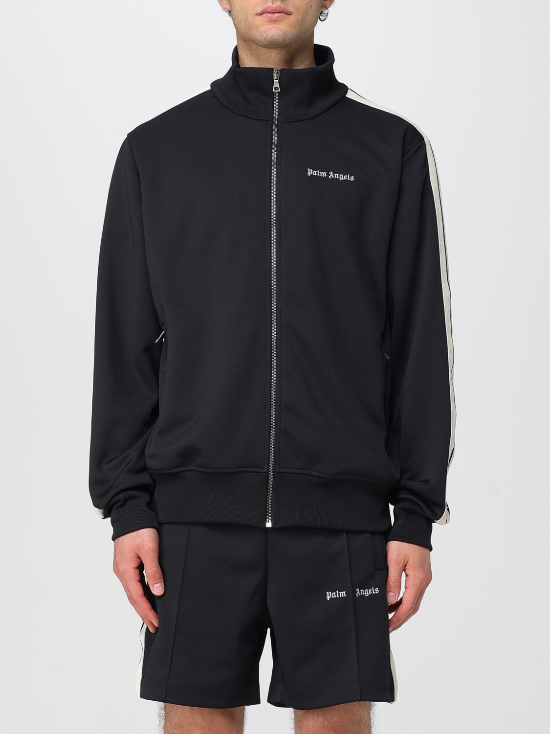 PALM ANGELS SWEATSHIRT: Sweatshirt men Palm Angels, Black - Img 1