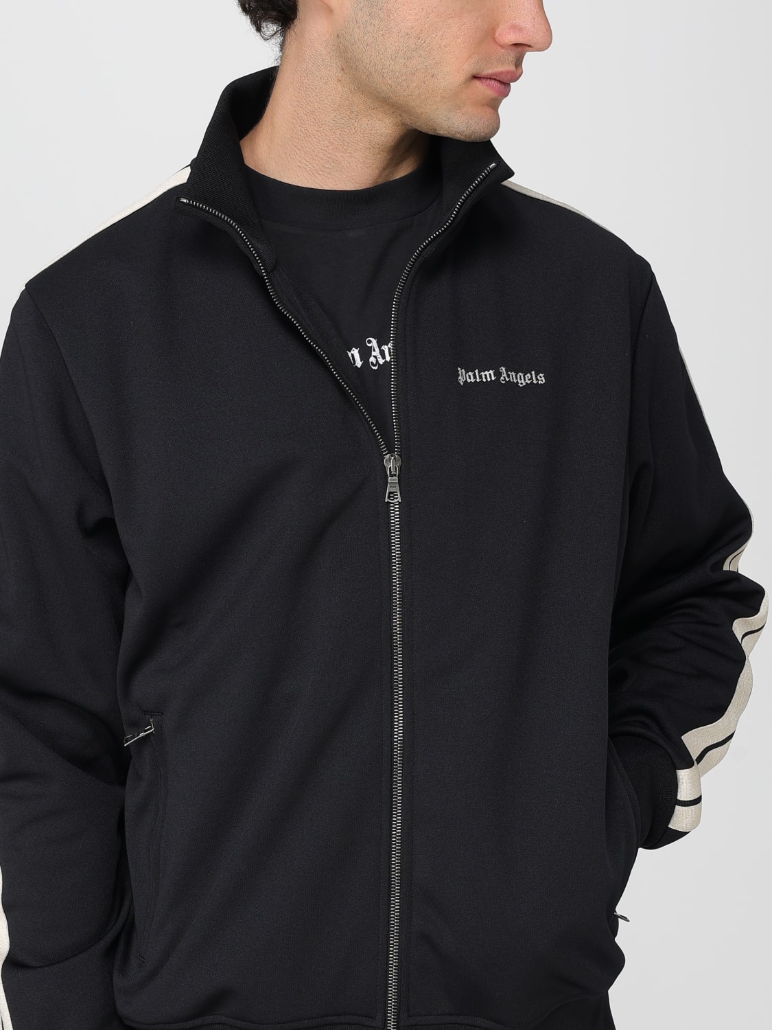 PALM ANGELS SWEATSHIRT: Sweatshirt men Palm Angels, Black - Img 5