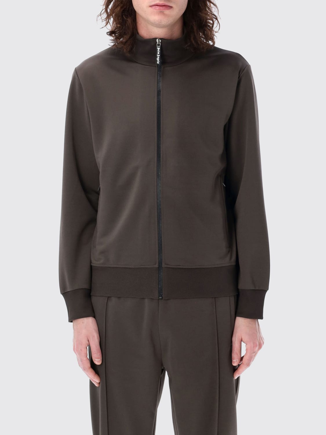 PALM ANGELS SWEATSHIRT: Sweatshirt men Palm Angels, Blue - Img 1