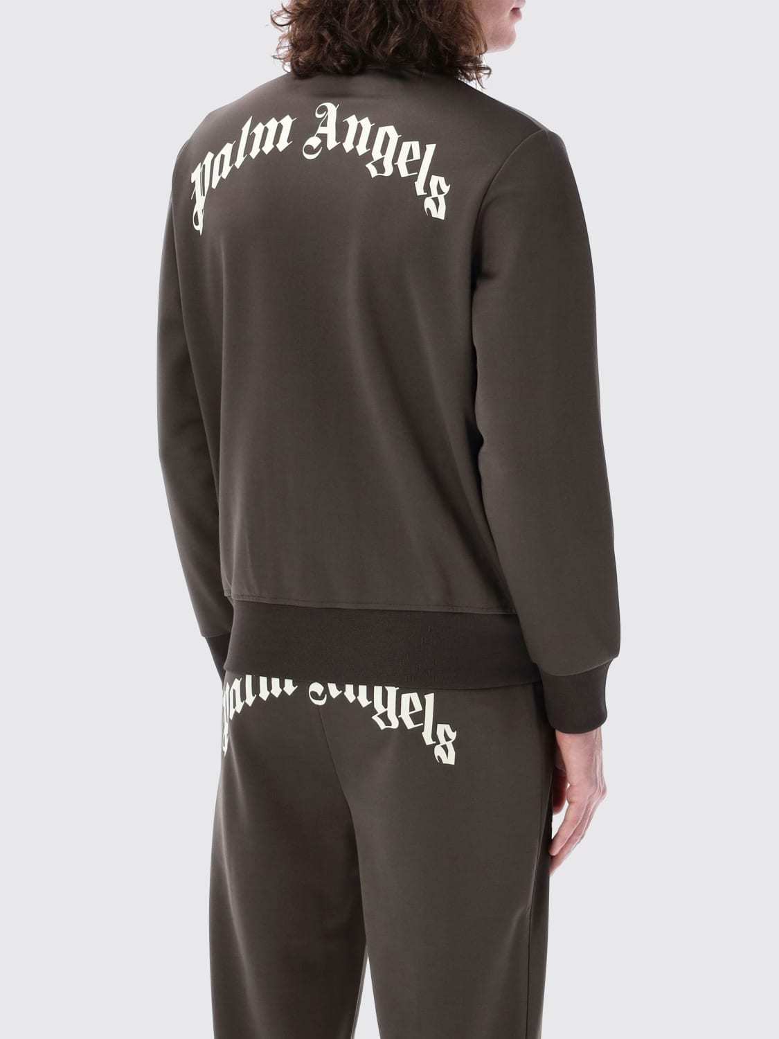 PALM ANGELS SWEATSHIRT: Sweatshirt men Palm Angels, Blue - Img 2