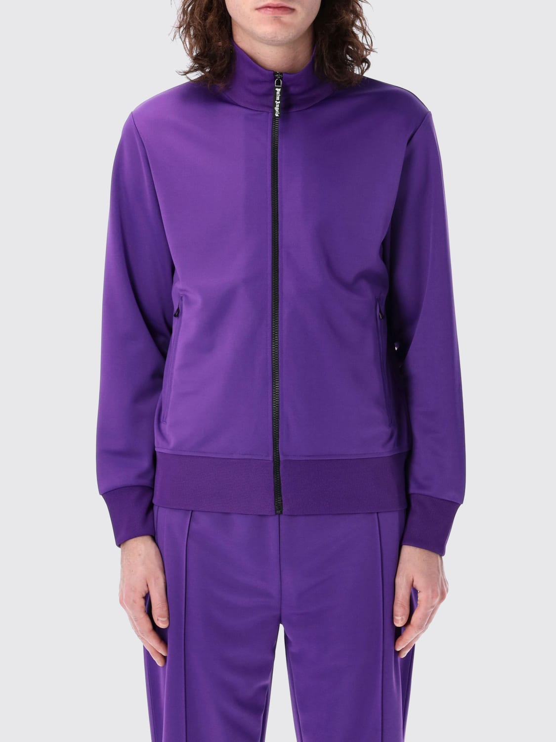 スウェット・トレーナー Palm Angels FLEECE (PMBD089S25FAB001) PALM ANGELS：スウェットシャツ メンズ - バイオレット | GIGLIO