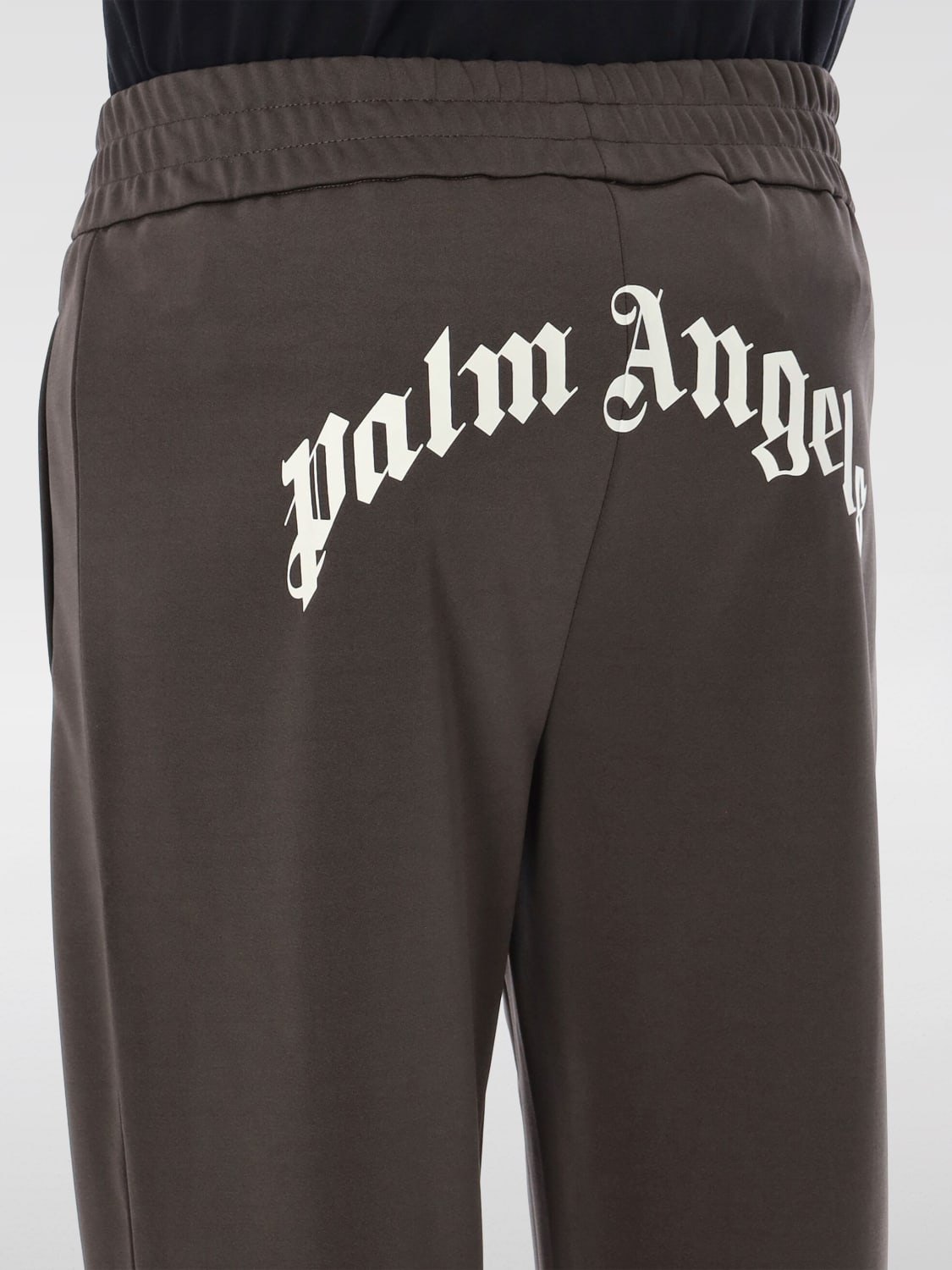 PALM ANGELS パンツ: パンツ メンズ Palm Angels, ブラウン - Img 3