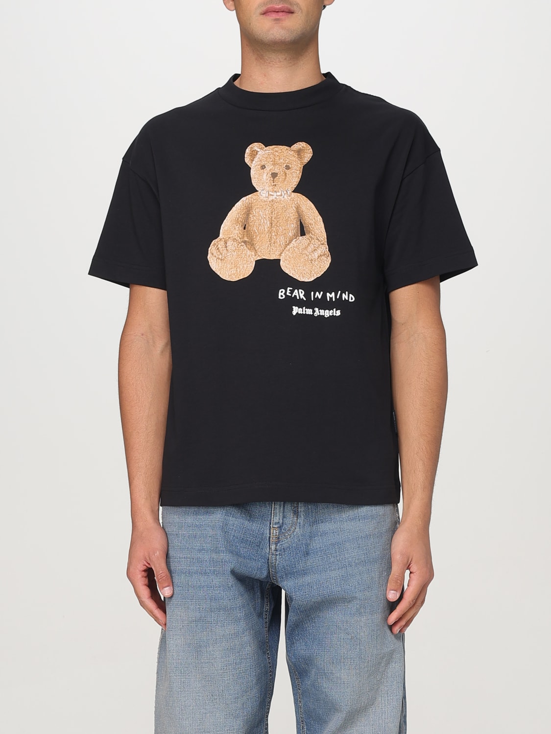 PALM ANGELS: T-shirt men - Black | Palm Angels t-shirt