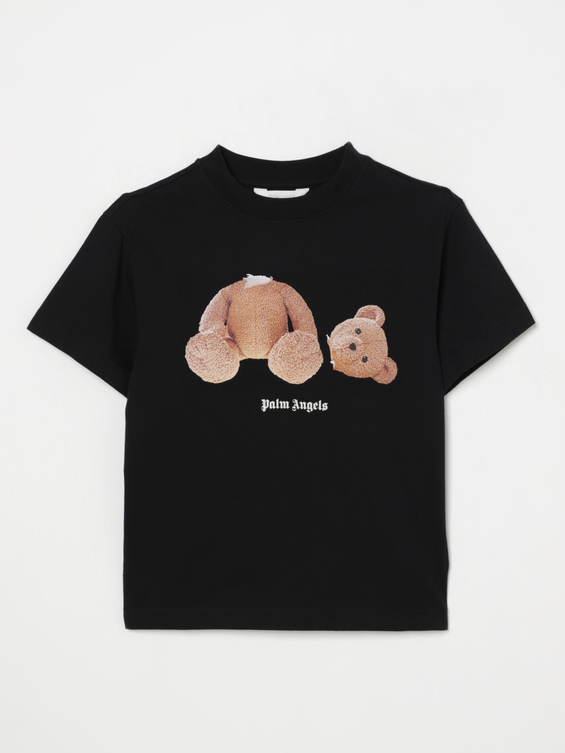 PALM ANGELS T-SHIRT: T-shirt kids Palm Angels, Black - Img 1