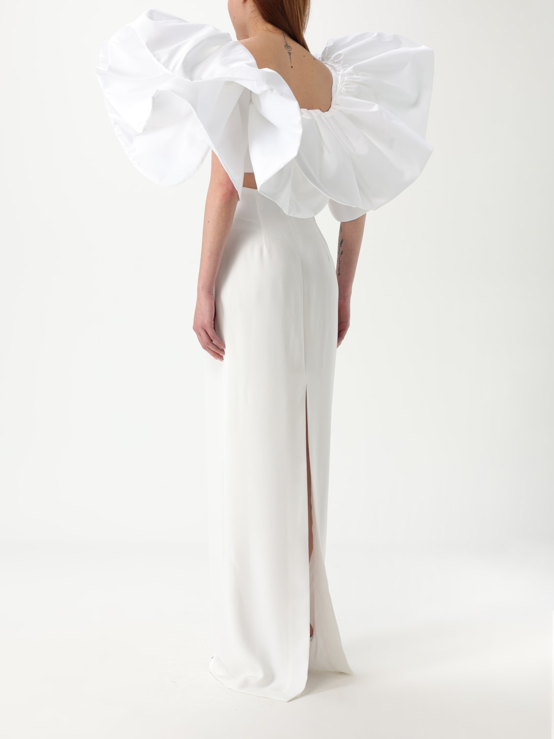 MONOT SUIT SEPARATE: Monot women's set, White - Img 3