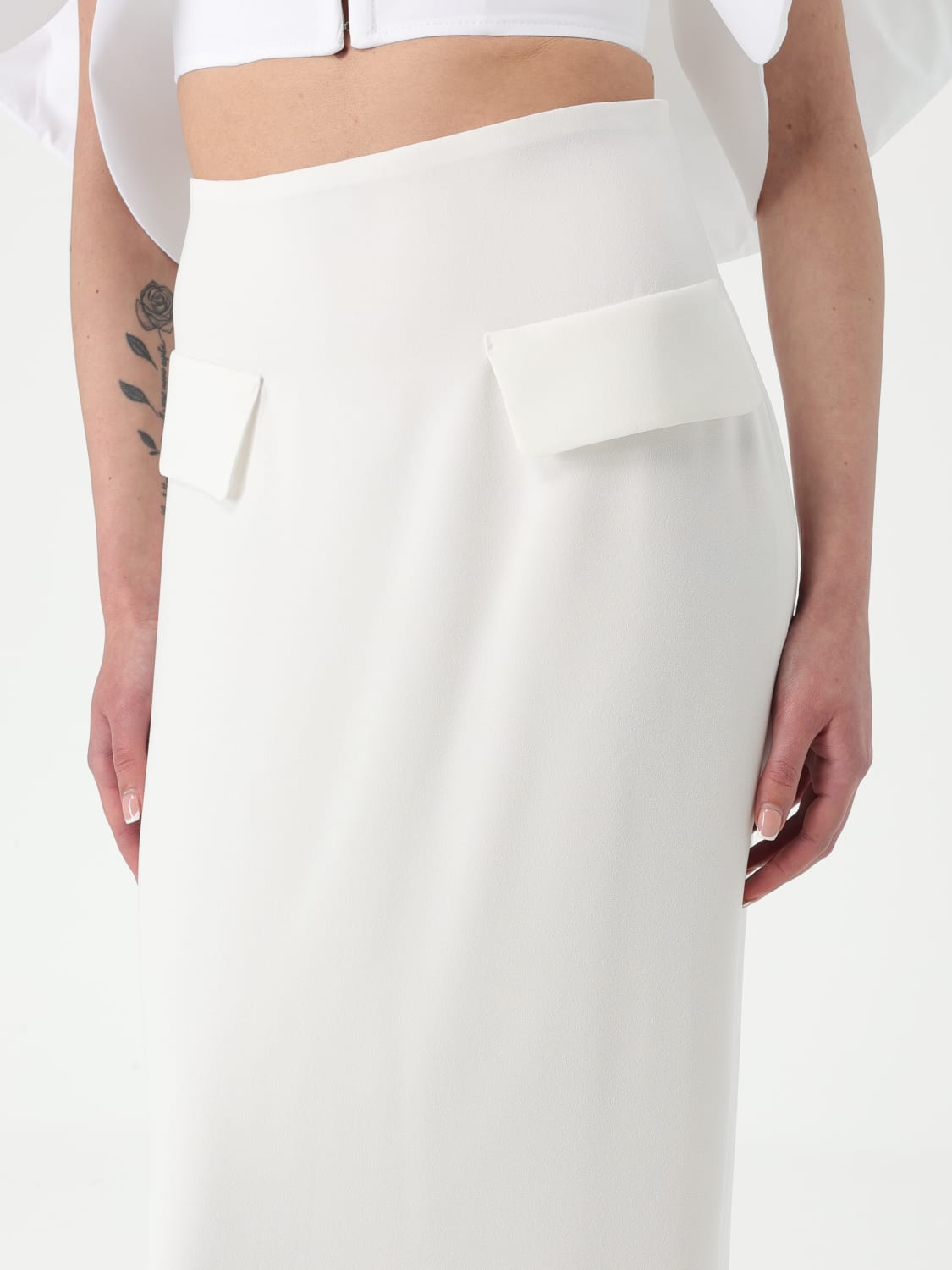 MONOT SUIT SEPARATE: Monot women's set, White - Img 5