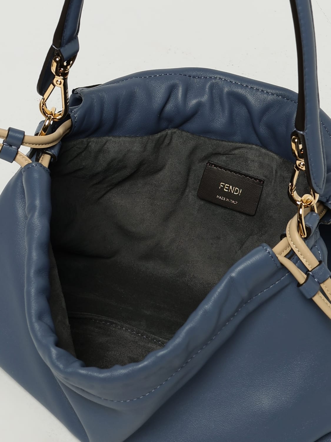 ショルダーバッグ・ポシェット FENDI Woman Shoulder bag Blue 8BR833 AQ0D F199A FENDI: Shoulder bag woman - Blue | Fendi shoulder bag 8BR833