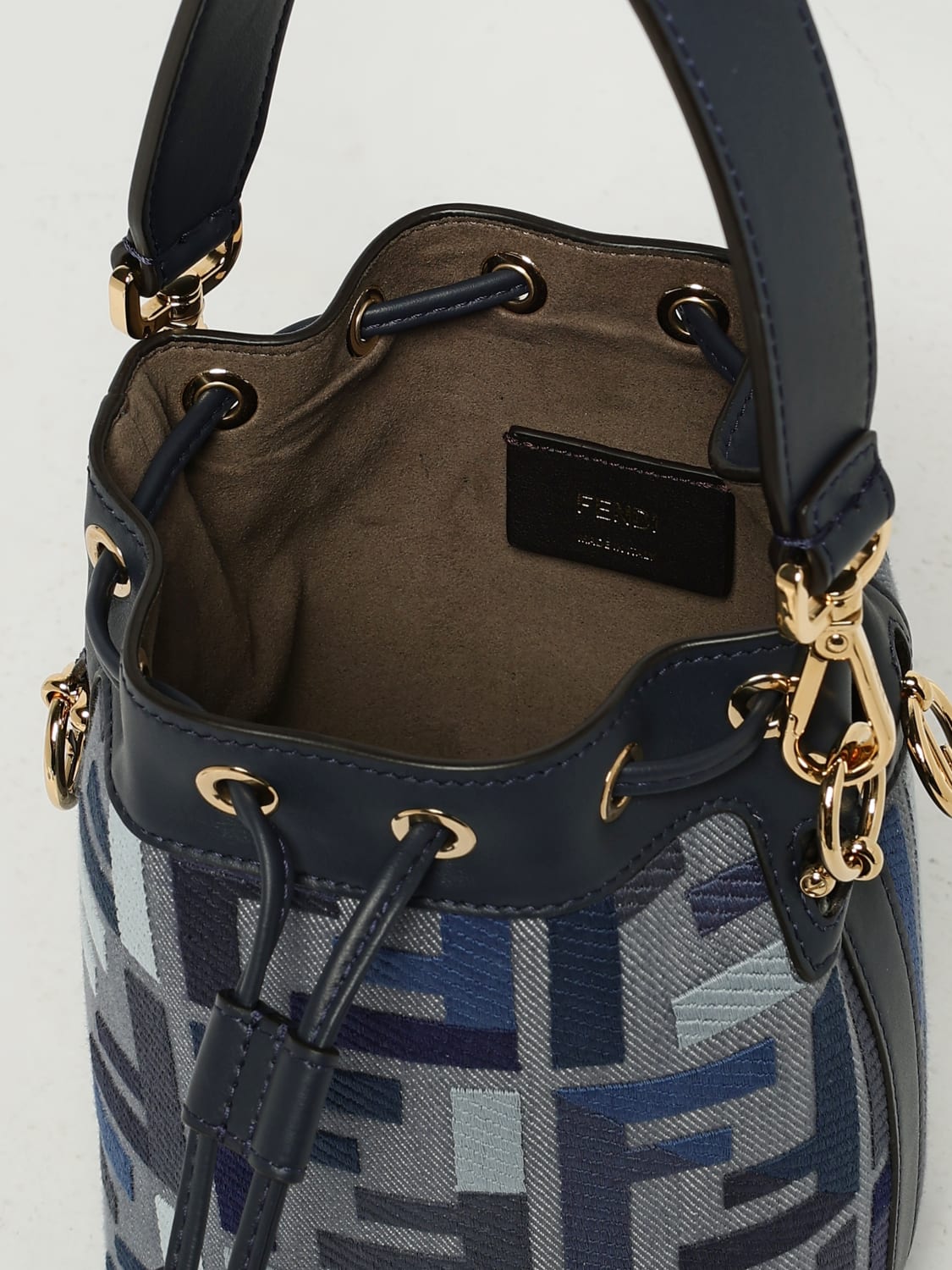 FENDI: Shoulder bag woman - Blue | Fendi crossbody bags