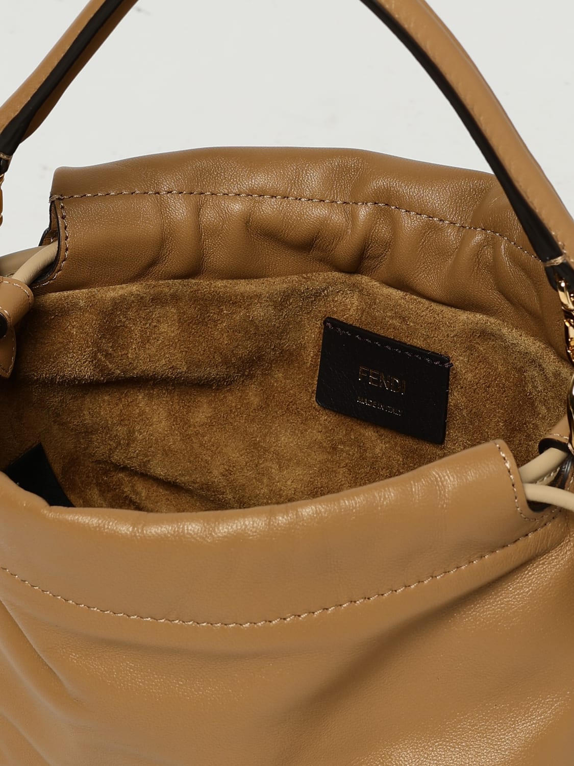 ショルダーバッグ・ポシェット FENDI Woman Shoulder bag Beige 8BS105 ABVE F19P8 FENDI: Shoulder bag woman - Beige | Fendi mini bag 8BS105