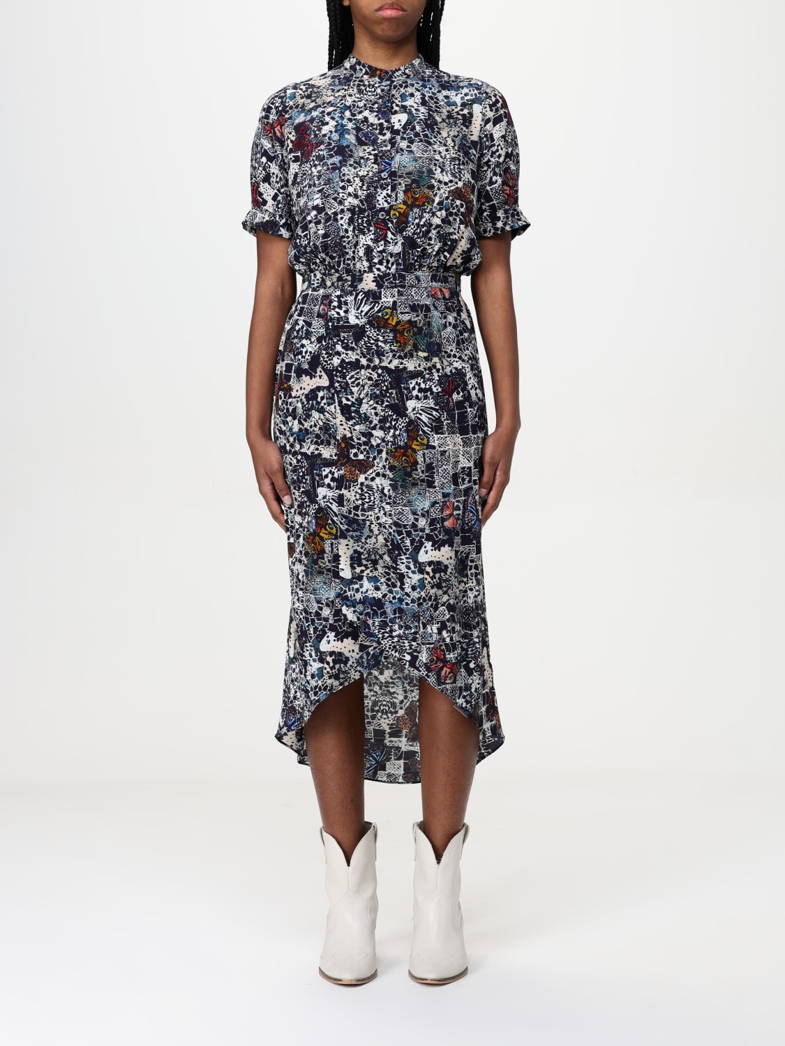 ワンピース ZADIG & VOLTAIRE Woman Dress Multicolor WWDR02501 404 ZADIG & VOLTAIRE: Dress woman - Multicolor | Zadig