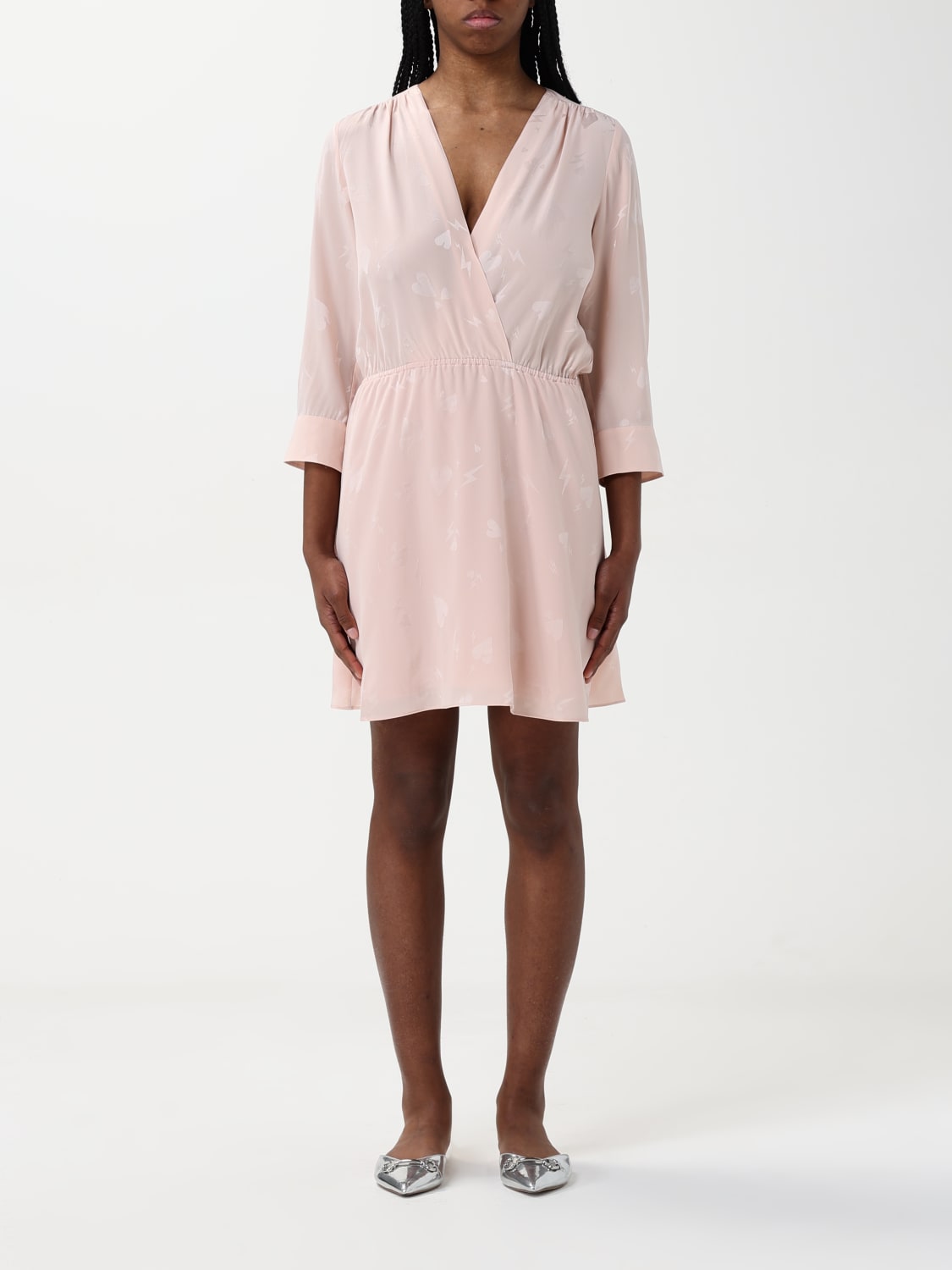 ワンピース ZADIG & VOLTAIRE Woman Dress Pink WWDR02526 670 ZADIG & VOLTAIRE: Dress woman - Pink | Zadig & Voltaire