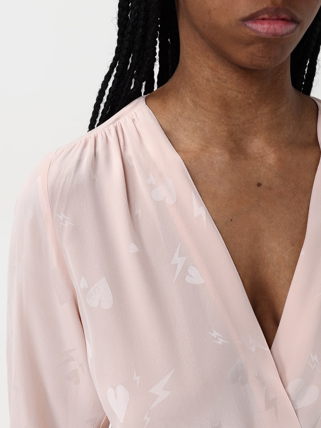 ワンピース ZADIG & VOLTAIRE Woman Dress Pink WWDR02414 670 ZADIG & VOLTAIRE: Dress woman - Pink | Zadig & Voltaire
