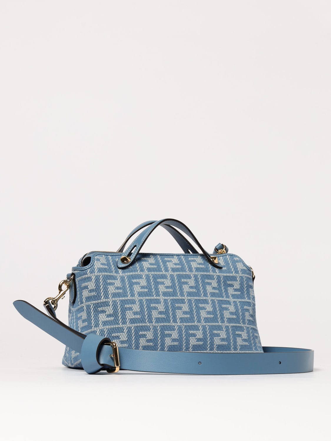 ショルダーバッグ・ポシェット FENDI Woman Crossbody bags Blue 8BL155AUSZ F04QL FENDI: Shoulder bag woman - Gnawed Blue | Fendi crossbody