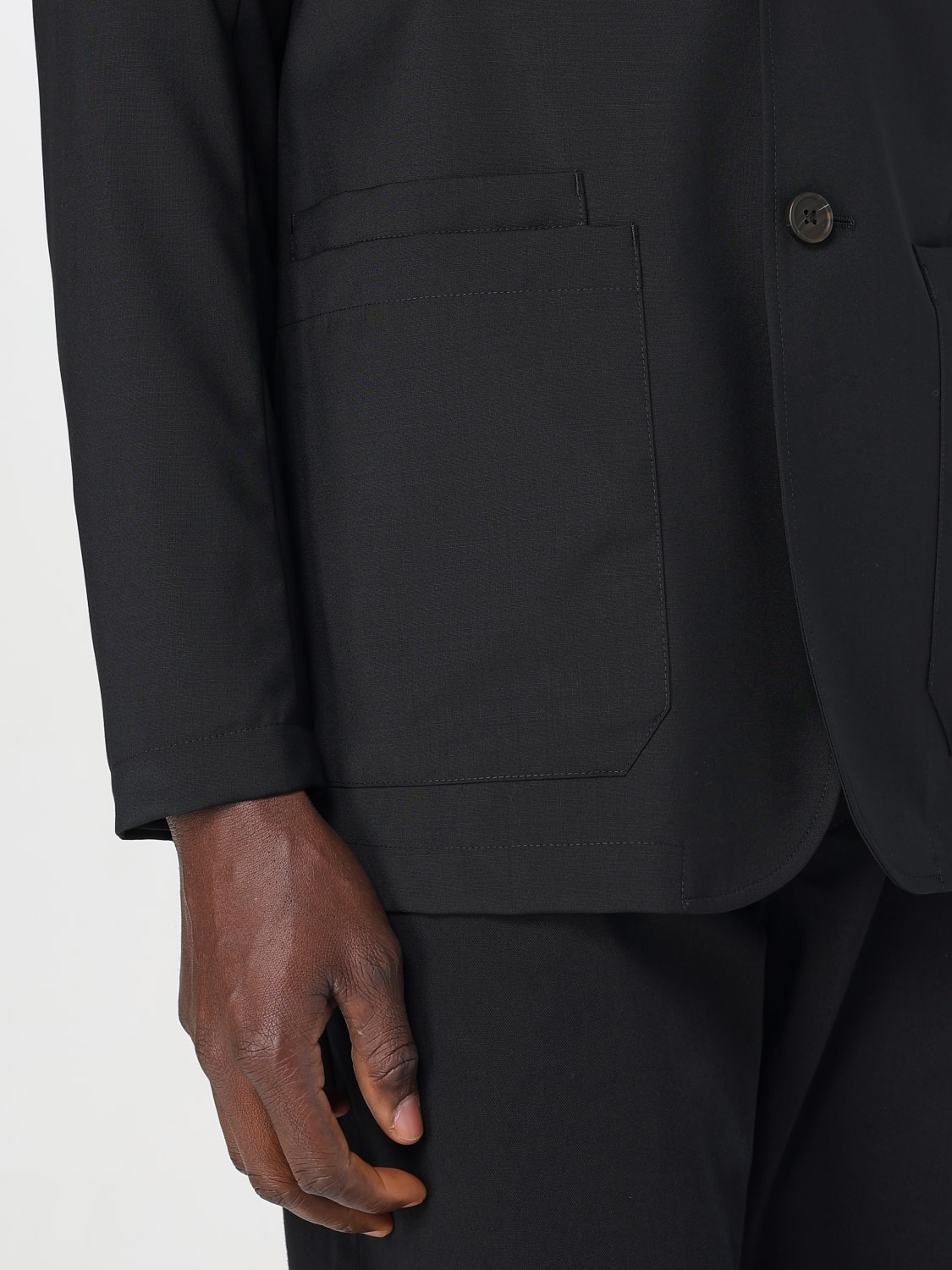 EMPORIO ARMANI: Blazer men - Black | Emporio Armani blazer