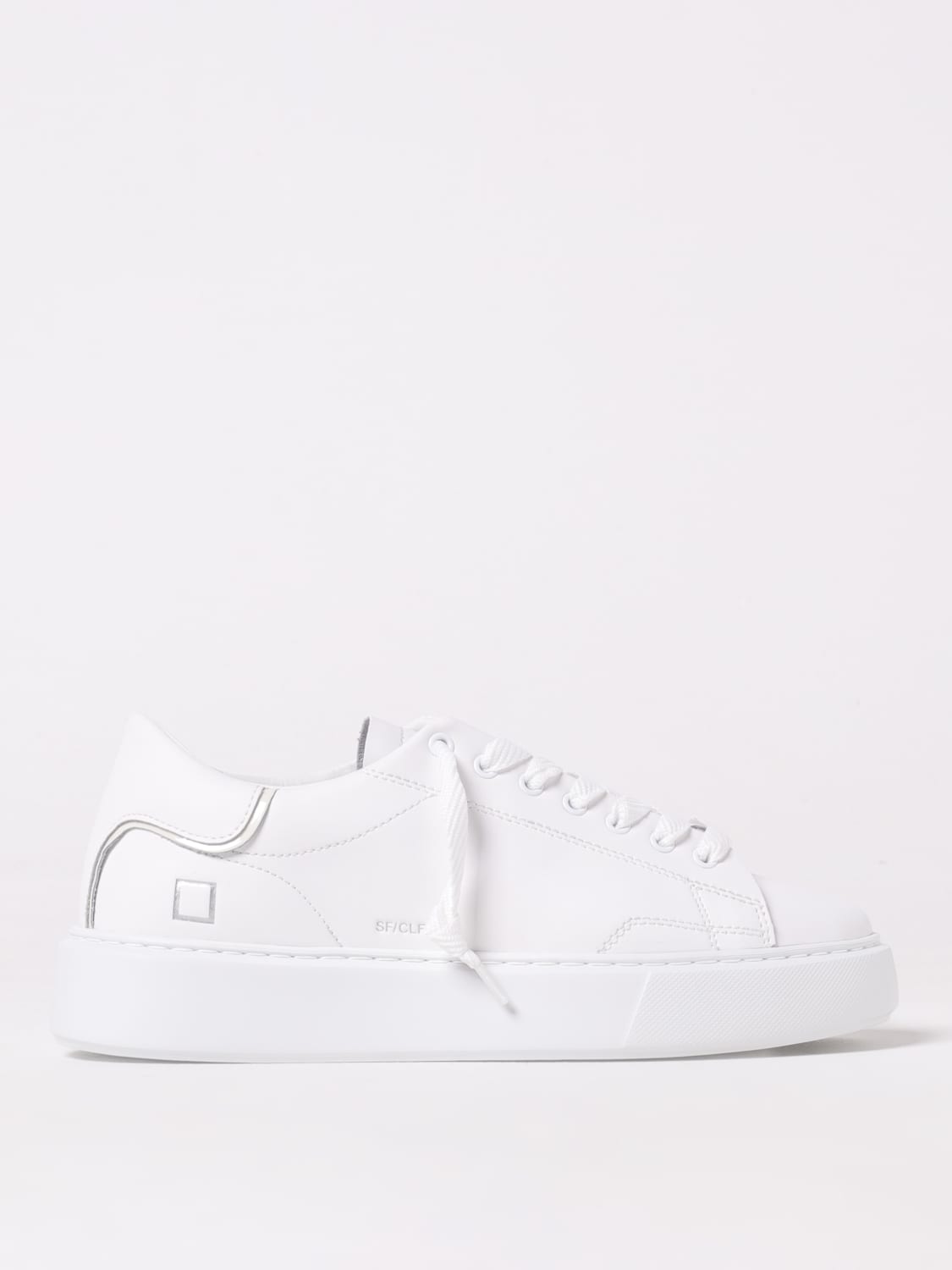 D.A.T.E. SNEAKERS: Sneakers Sfera D.A.T.E. in pelle , Bianco - Img 1