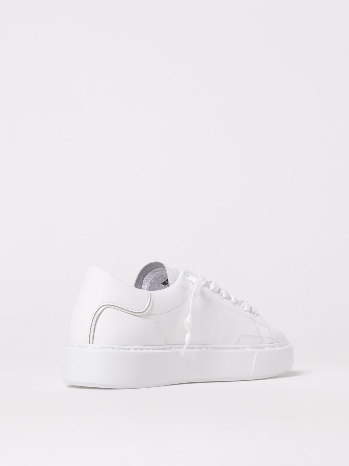 D.A.T.E. SNEAKERS: Sneakers Sfera D.A.T.E. in pelle , Bianco - Img 3