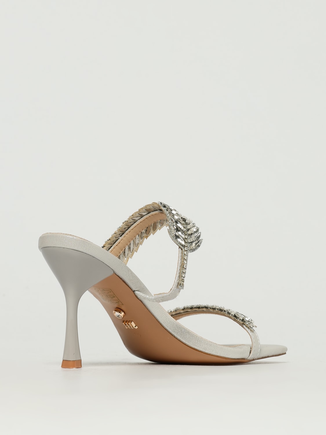 TWENTY FOURHAITCH SANDALES À TALONS: Chaussures femme Twenty Fourhaitch, Argent - Img 3