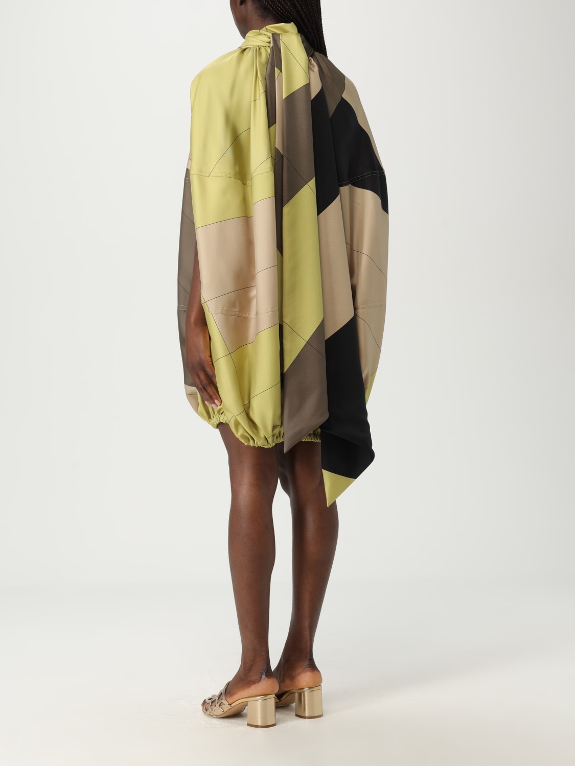 FERRAGAMO ABITO: Abito Ferragamo donna, Verde Acido - Img 2