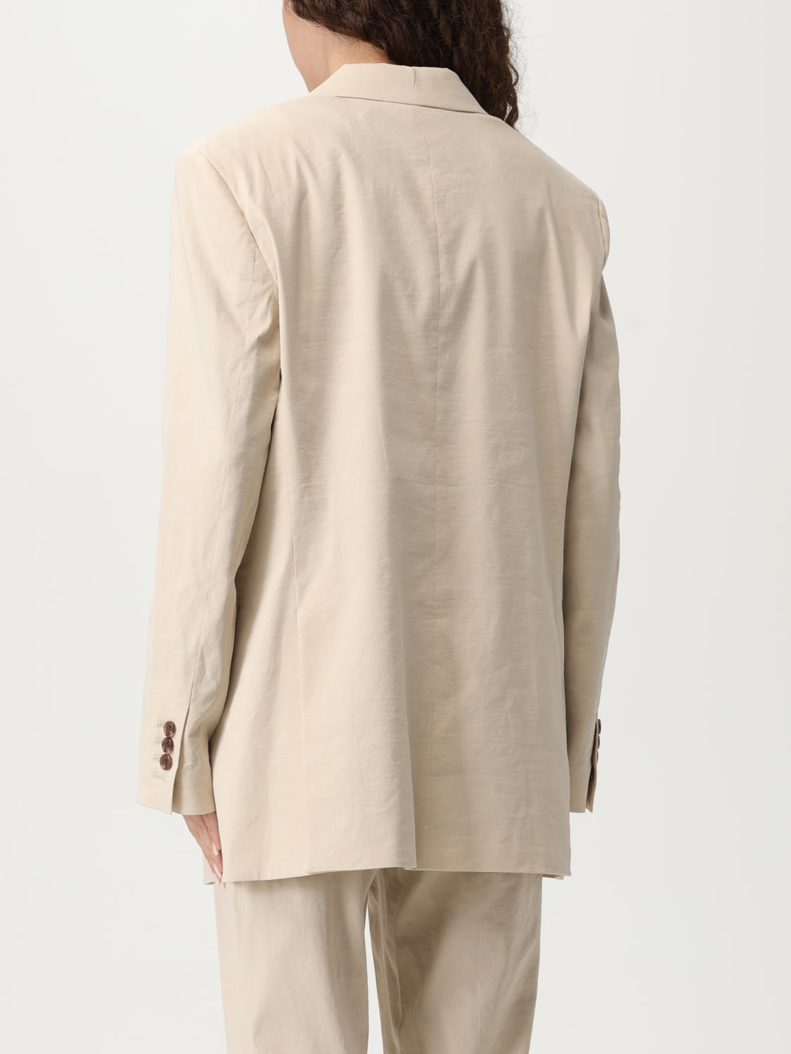 THEORY BLAZER: Blazer Theory a monopetto, Beige - Img 3