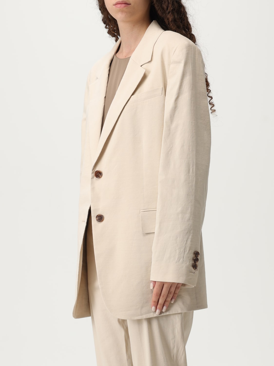 THEORY BLAZER: Blazer Theory a monopetto, Beige - Img 4