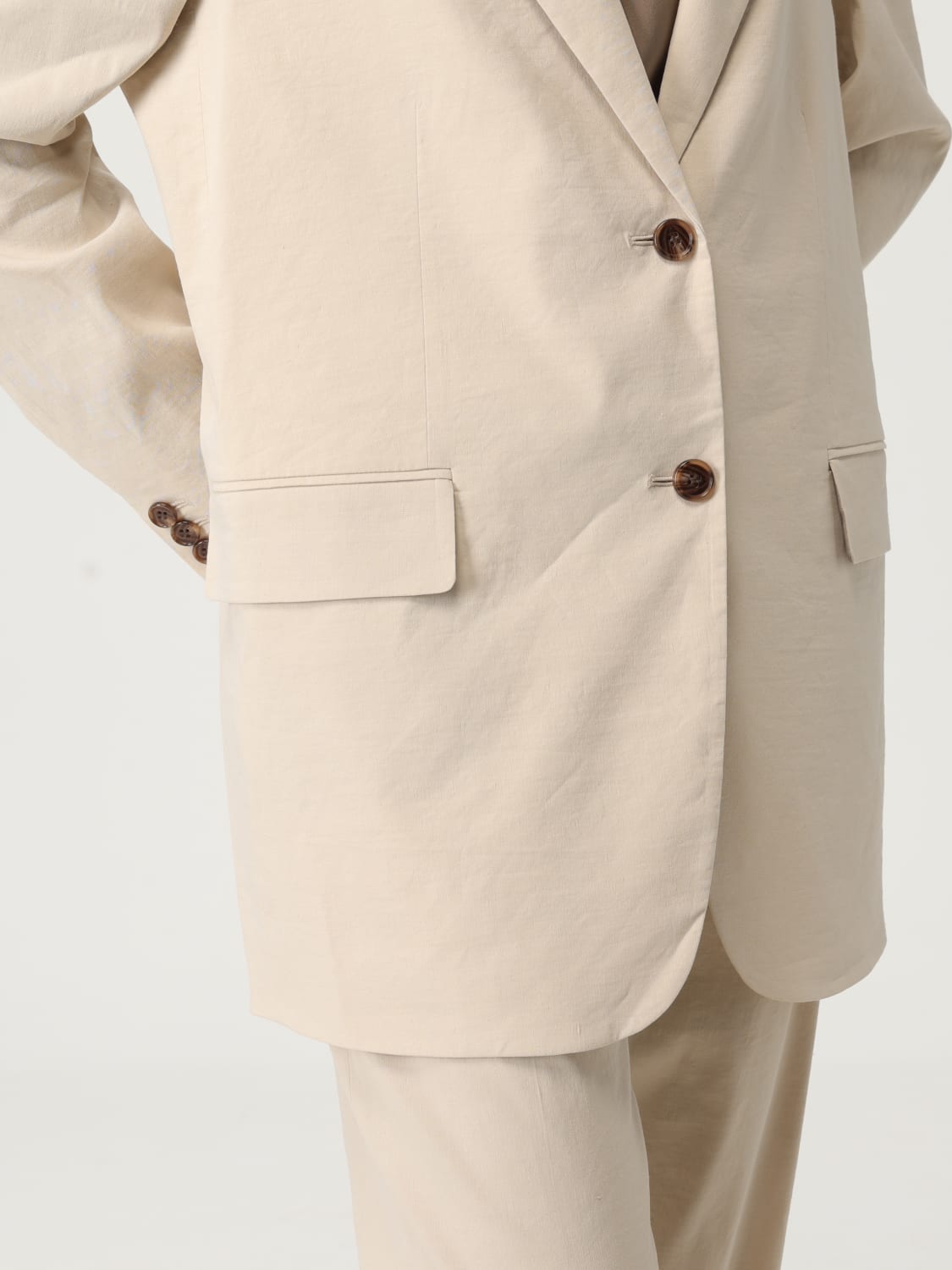 THEORY BLAZER: Blazer Theory a monopetto, Beige - Img 5