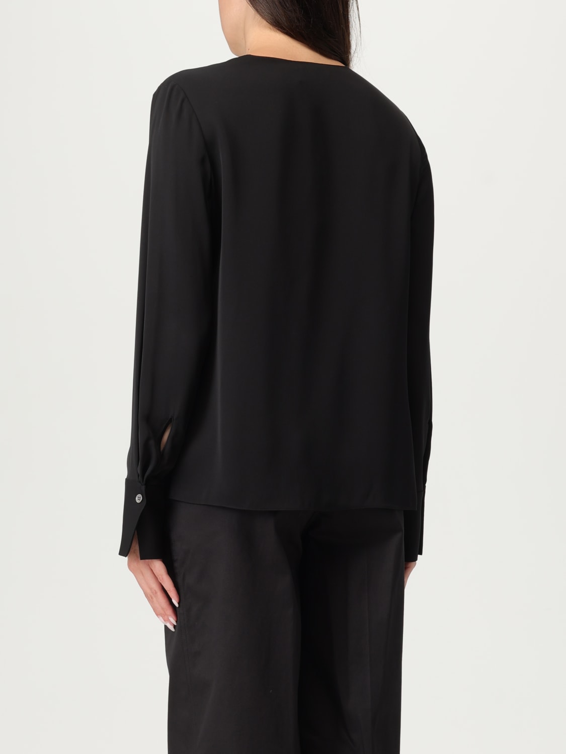 THEORY TOP: Camisa mujer Theory, Negro - Img 2