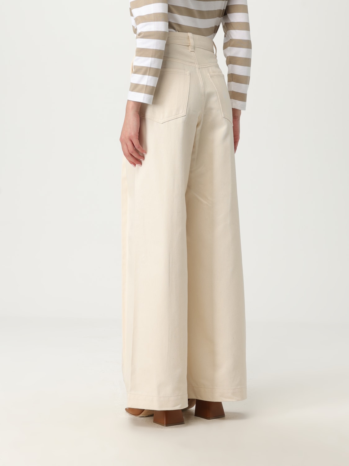 THEORY PANTALON: Pantalon femme Theory, Écru - Img 2