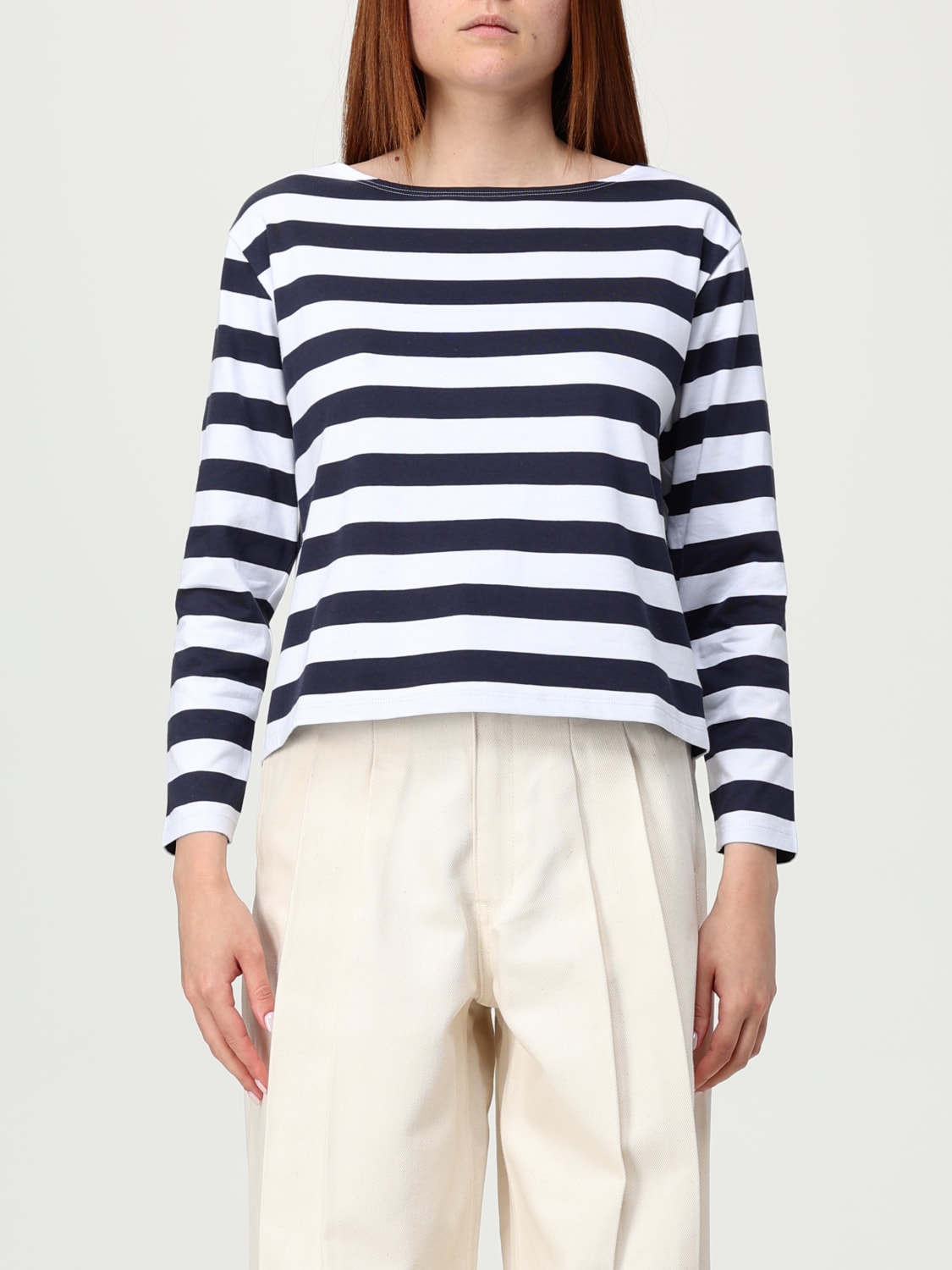THEORY T-SHIRT: T-shirt a righe Theory, Blue - Img 1
