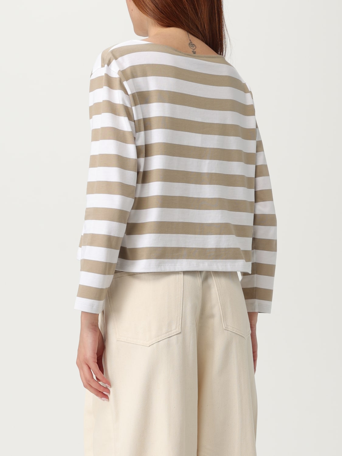 Tシャツ・カットソー THEORY Woman T-Shirt Dove Grey P0224507 E52 THEORY: T-shirt woman - Dove Grey | Theory t-shirt P0224507