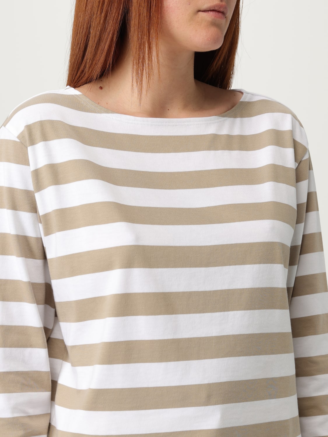 THEORY T-SHIRT: T-shirt woman Theory, Dove Grey - Img 3