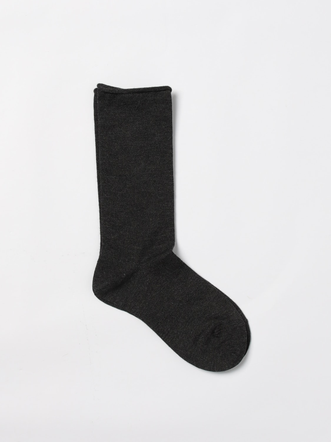BRUNELLO CUCINELLI SOCKS: Socks woman Brunello Cucinelli, Grey - Img 1