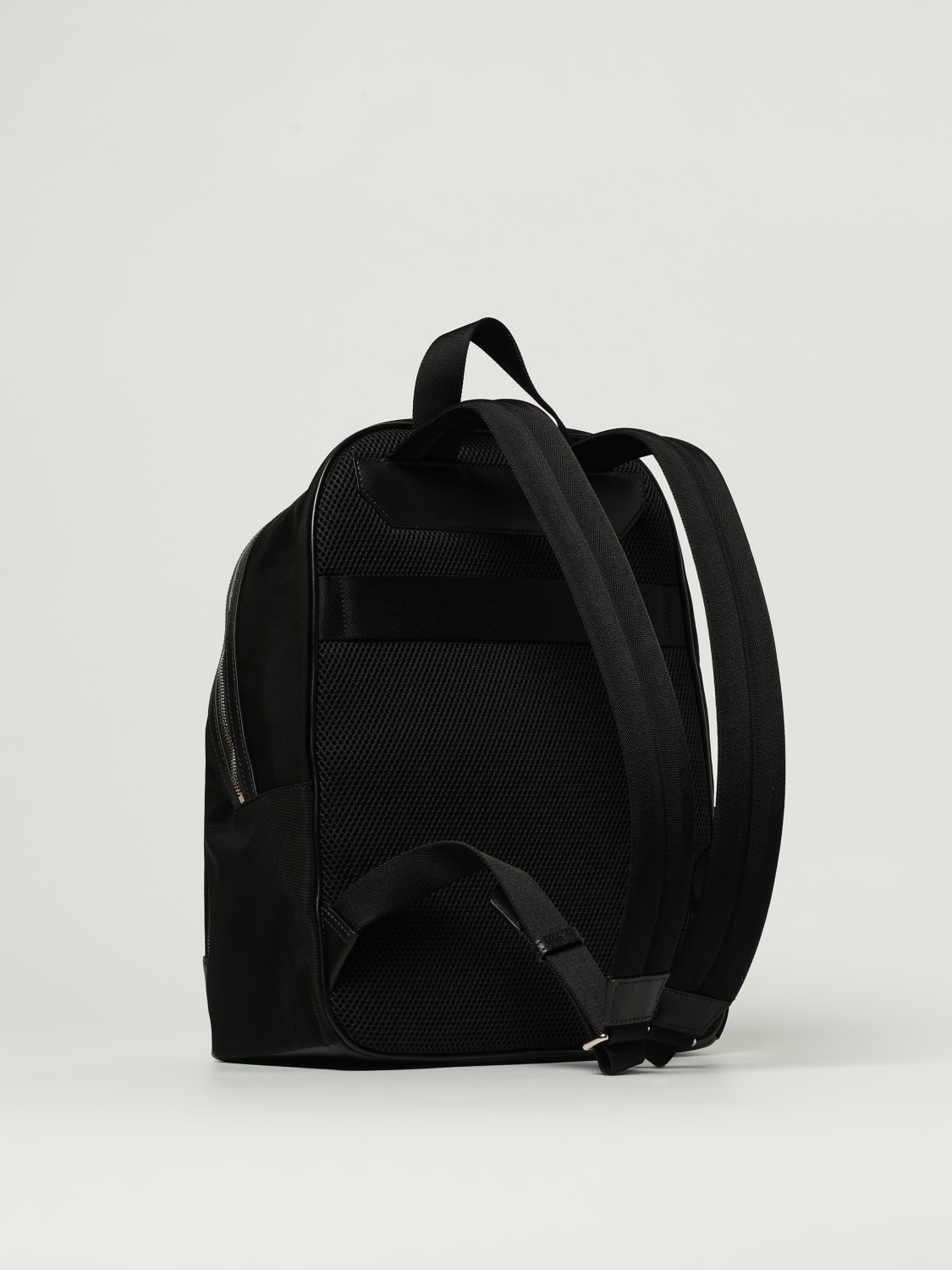 BALLY ZAINO: Zaino Mavrick Bally in nylon e pelle, Nero - Img 2