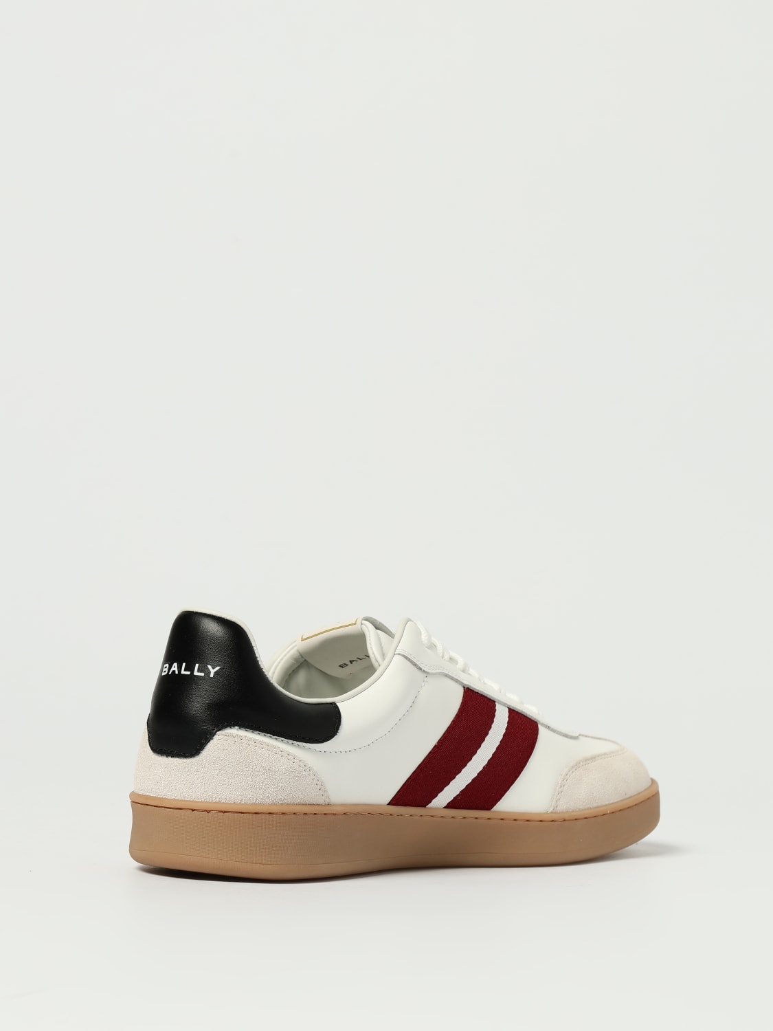 BALLY SNEAKERS: Sneakers bally in pelle, Bianco - Img 3