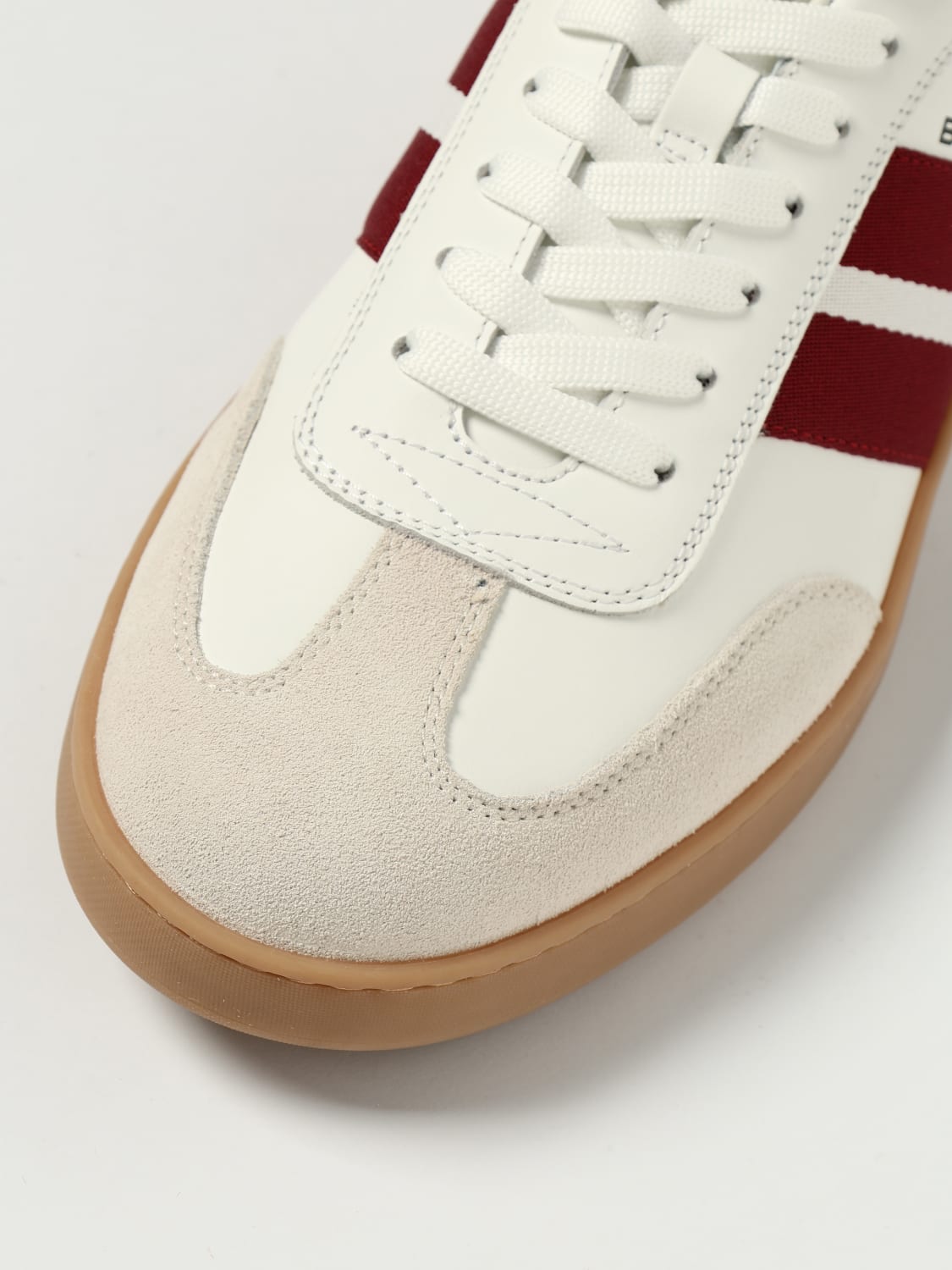 BALLY SNEAKERS: Sneakers bally in pelle, Bianco - Img 4