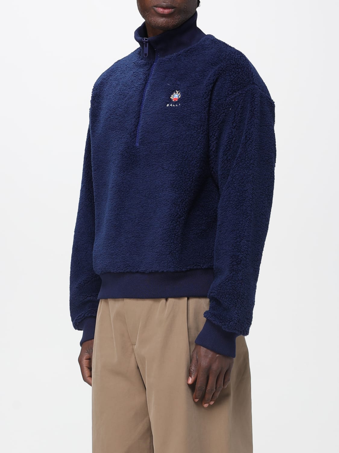 BALLY PULLOVER: Pullover herren Bally, Blau - Img 4