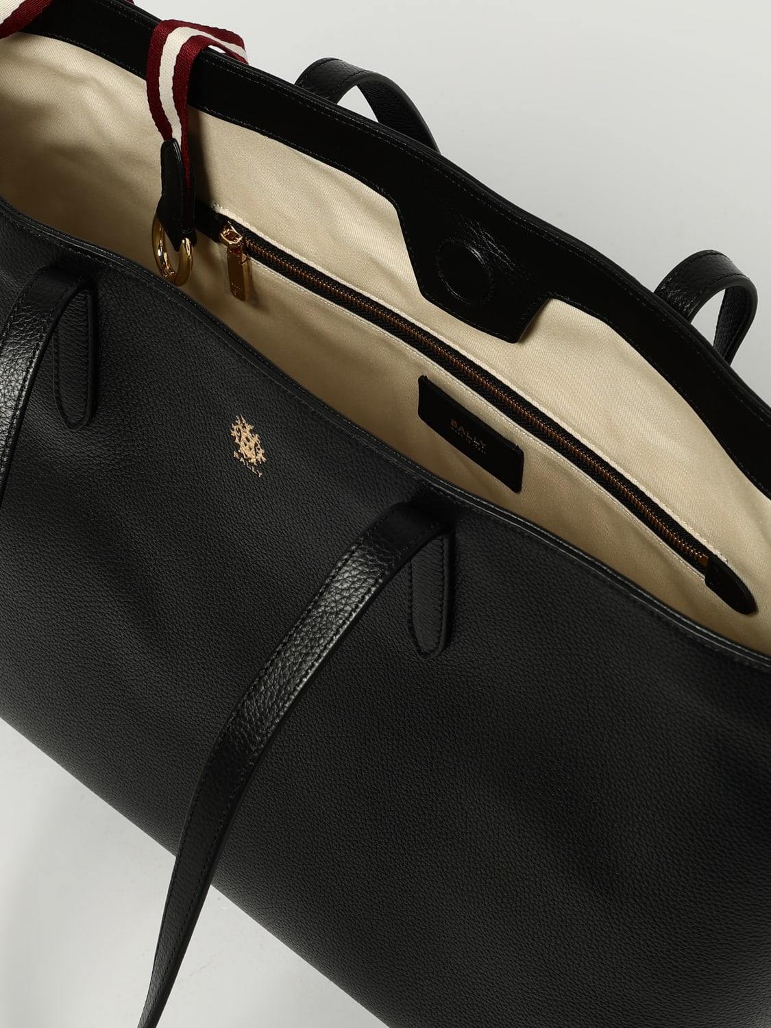 BALLY SAC PORTÉ ÉPAULE: Sac porté épaule femme Bally, Noir - Img 4