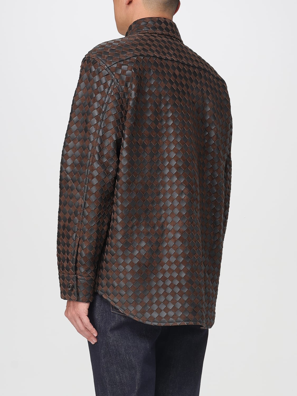 BOTTEGA VENETA JACKET: Blazer men Bottega Veneta, Dark - Img 3