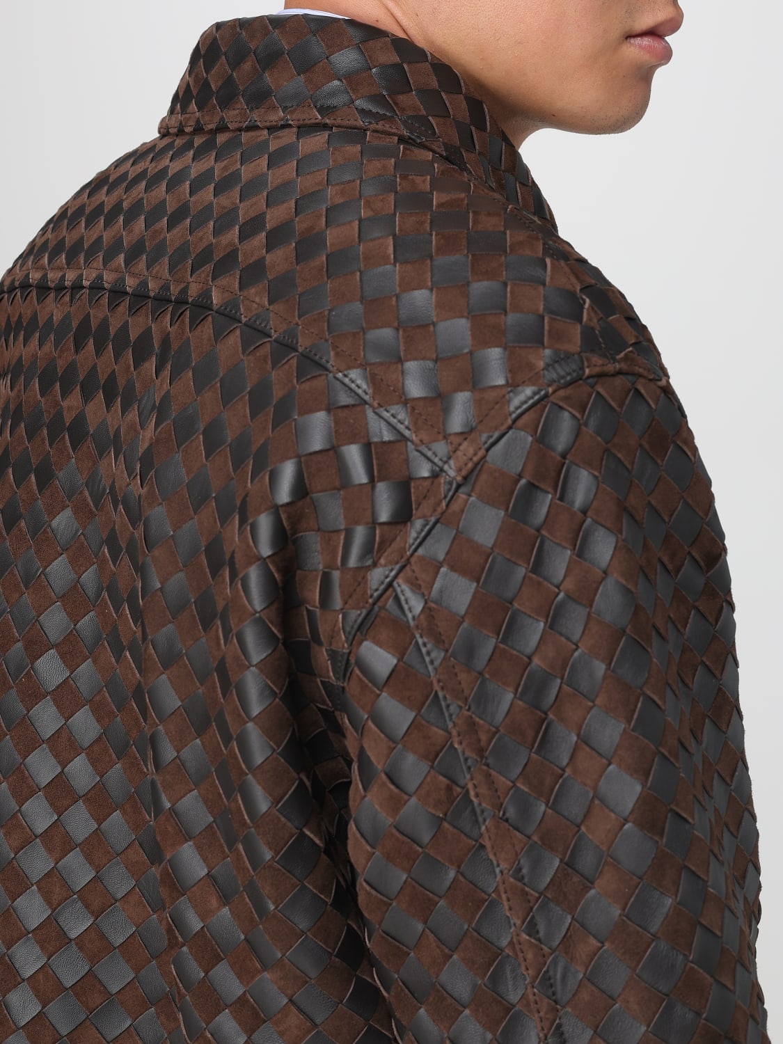 BOTTEGA VENETA JACKET: Blazer men Bottega Veneta, Dark - Img 5