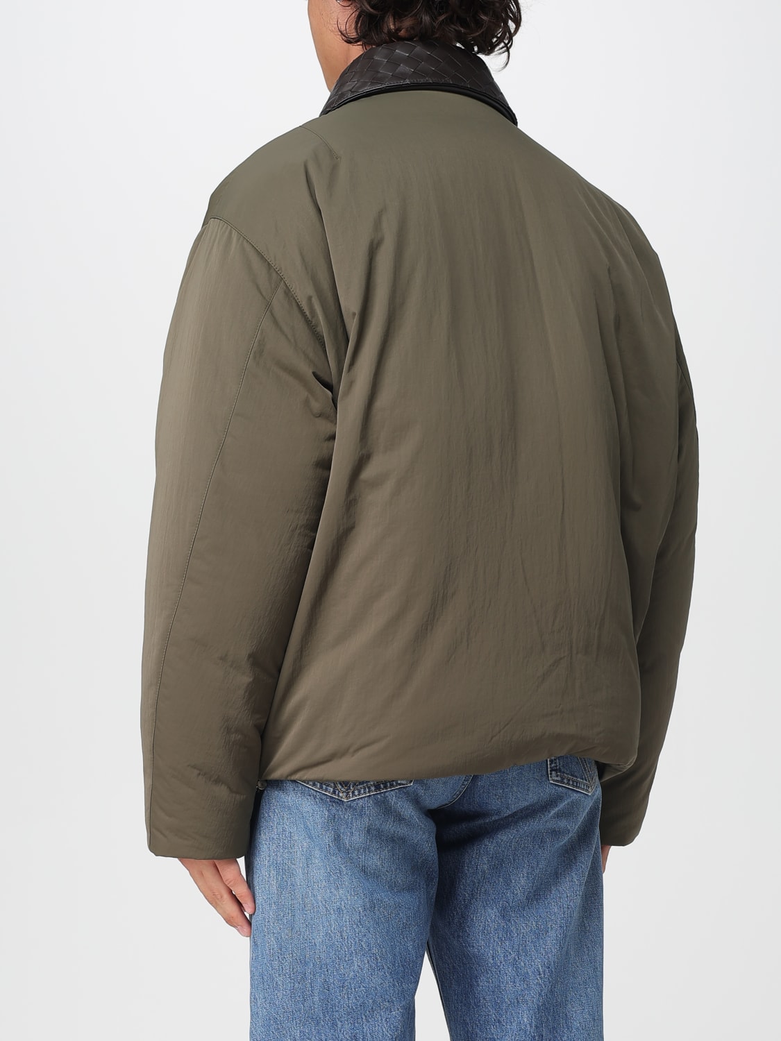 BOTTEGA VENETA GIACCA: Giacca imbottita in nylon opaco Bottega Veneta, Fantasia - Img 3