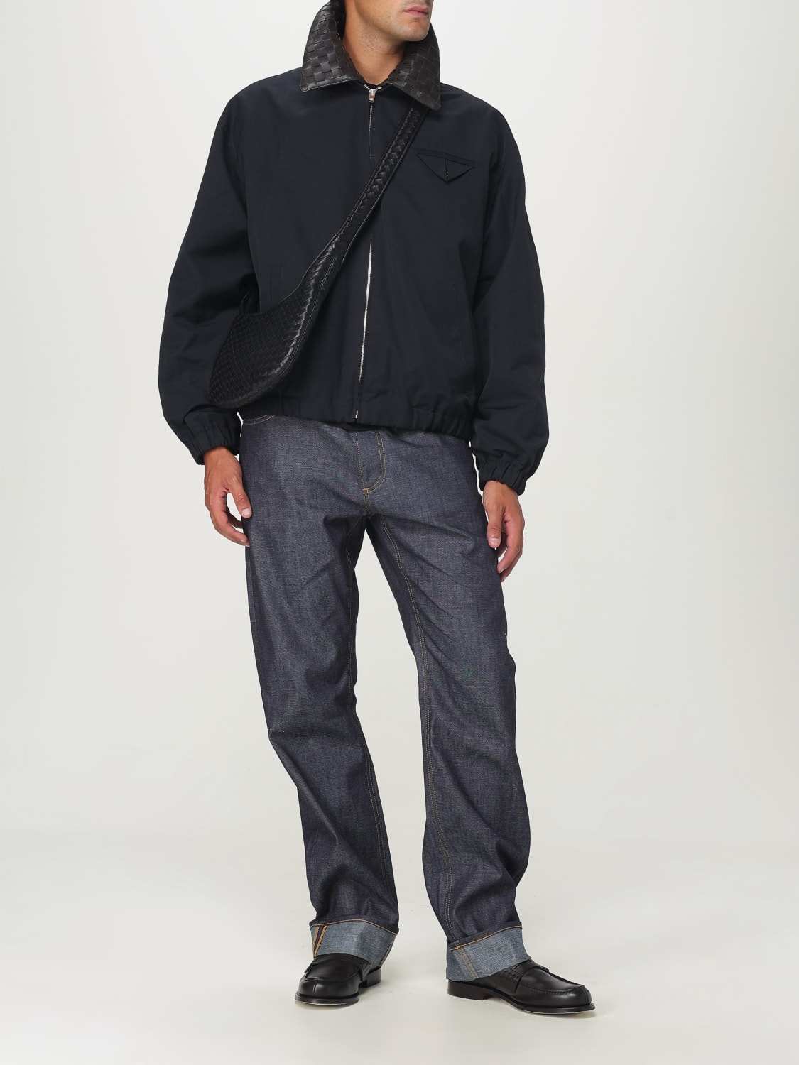 BOTTEGA VENETA SHOULDER BAG: Bags men Bottega Veneta, Black - Img 2