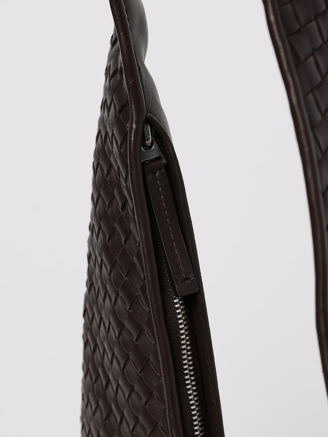 BOTTEGA VENETA BANDOLERA: Bolsos hombre Bottega Veneta, Marrón Oscuro - Img 4