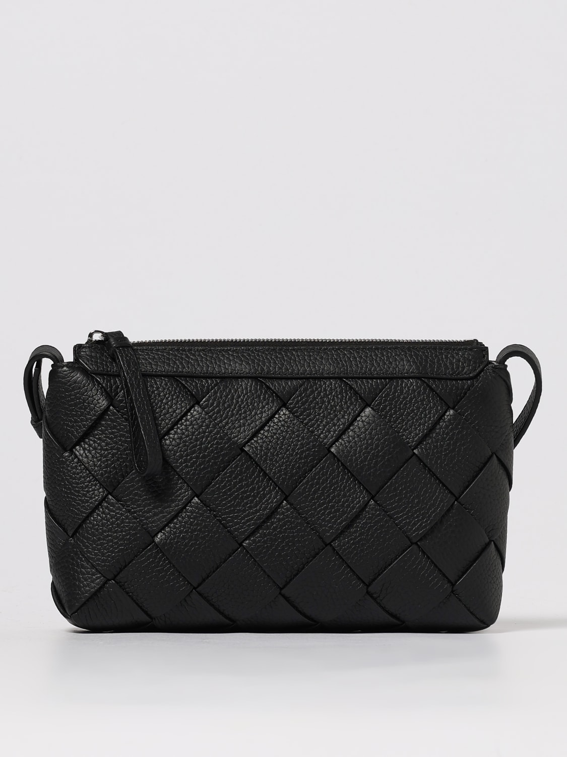 BOTTEGA VENETA SHOULDER BAG: Bags men Bottega Veneta, Black - Img 1