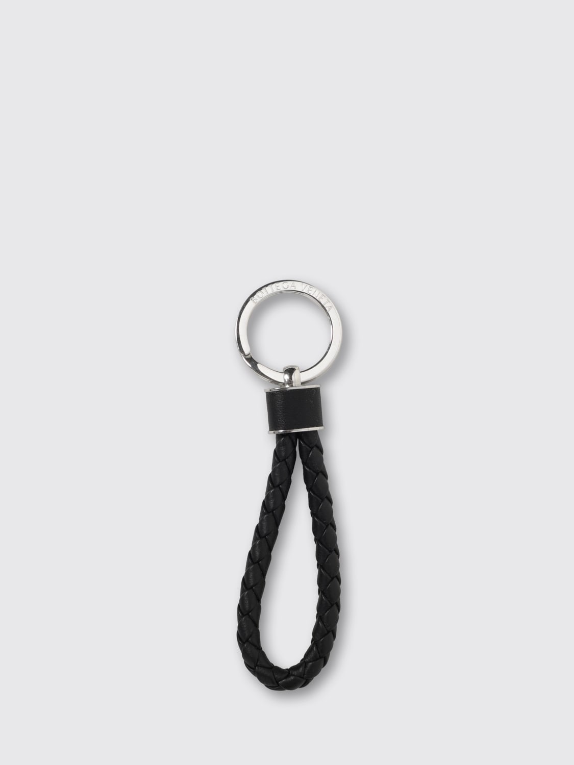 BOTTEGA VENETA KEYRING: Keyring men Bottega Veneta, Black - Img 1